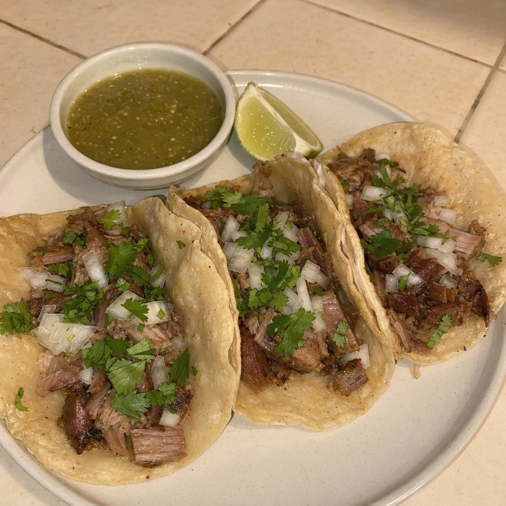 Mexican Carnitas Tacos