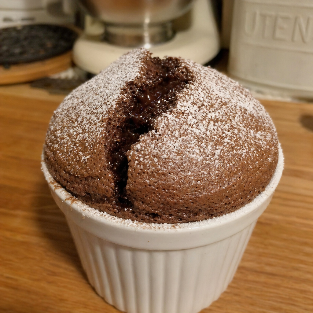 French Chocolate Soufflé